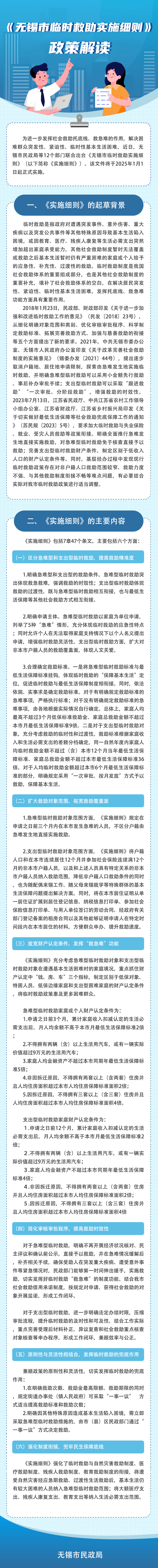 圖解：《無錫市臨時救助實施細(xì)則》